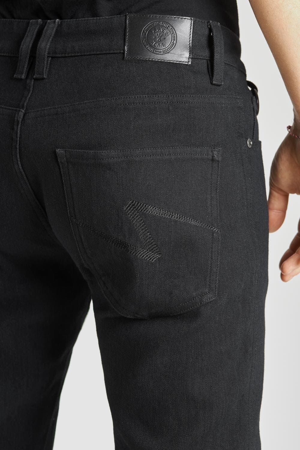 STEEL BLACK 02 – Men's Motorcycle Jeans Slim-Fit Dyneema