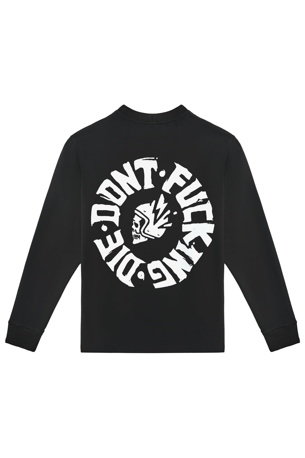 TOMMY DON'T DIE BLACK – Oversized Long sleeve T-shirt, Unisex