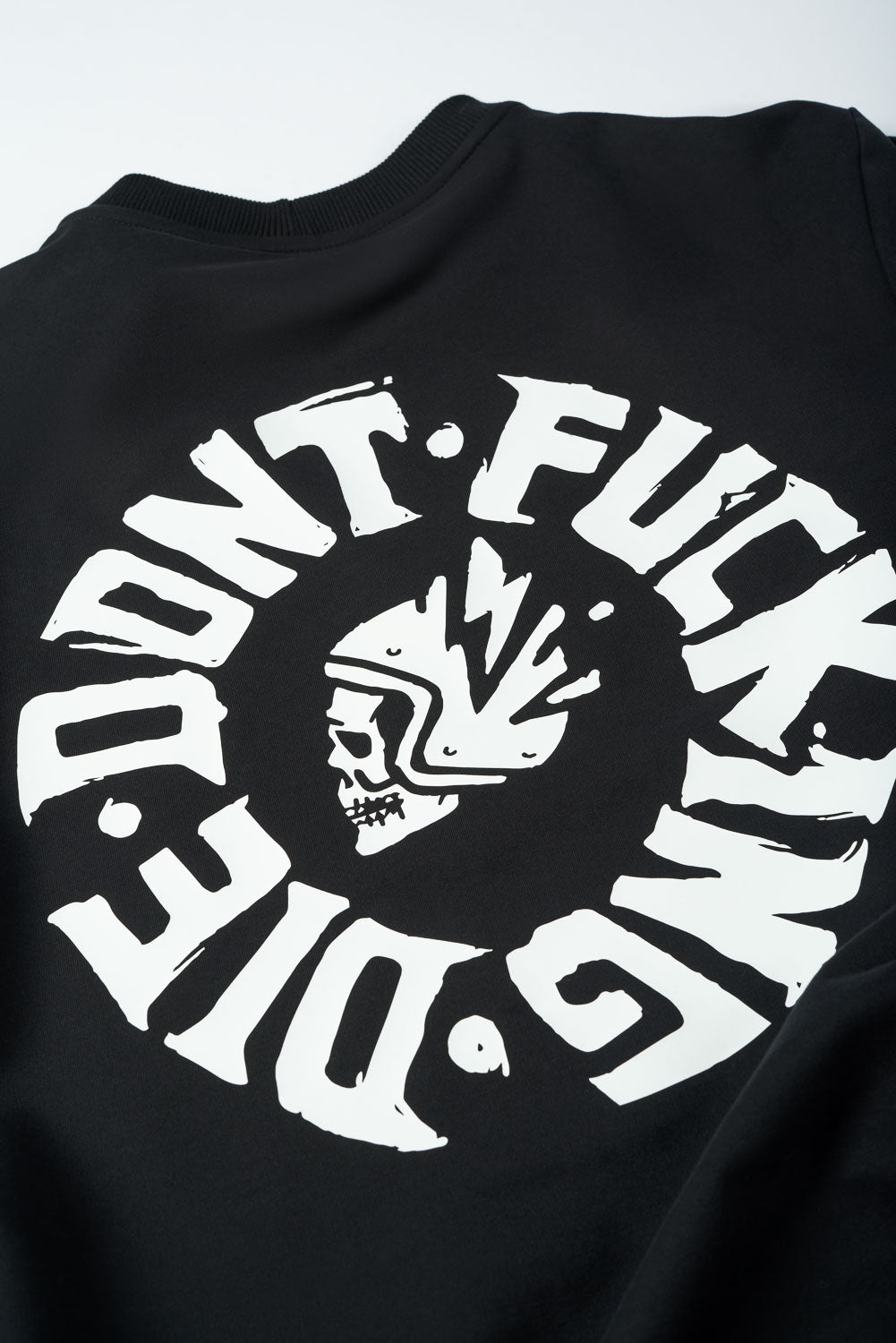 TOMMY DON'T DIE BLACK – Oversized Long sleeve T-shirt, Unisex