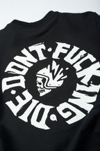 TOMMY DON'T DIE BLACK – Oversized Long sleeve T-shirt, Unisex