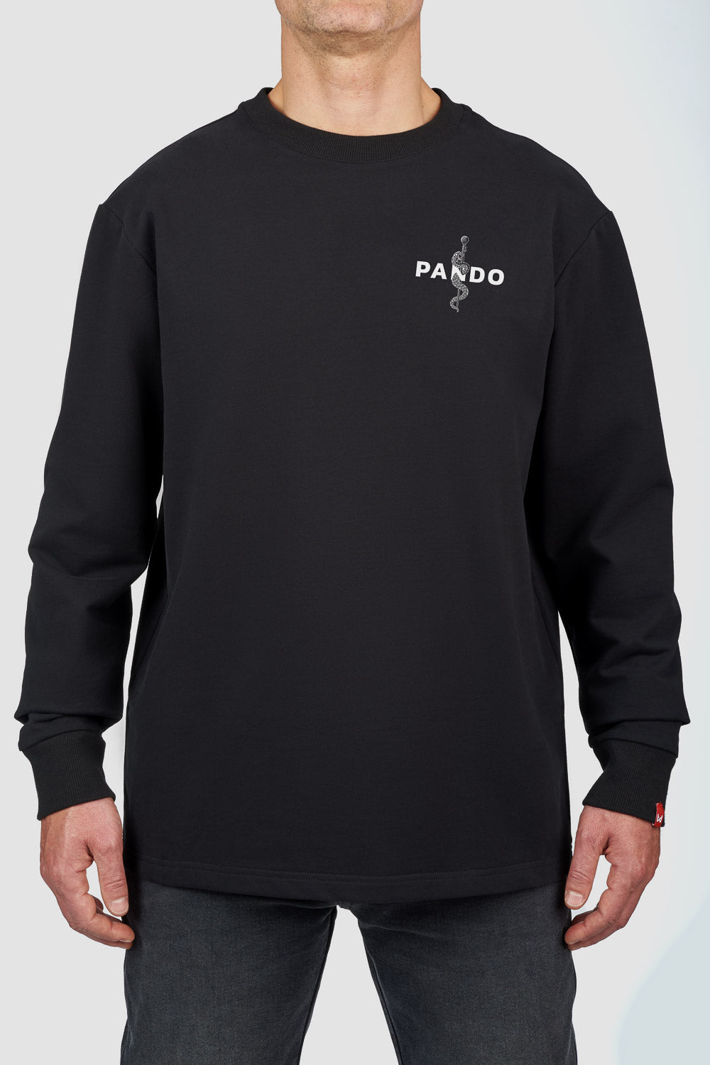 TOMMY PAIN BLACK – Oversized Long sleeve T-shirt, Unisex