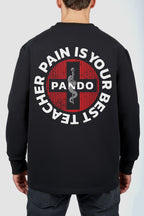 TOMMY PAIN BLACK – Oversized Long sleeve T-shirt, Unisex