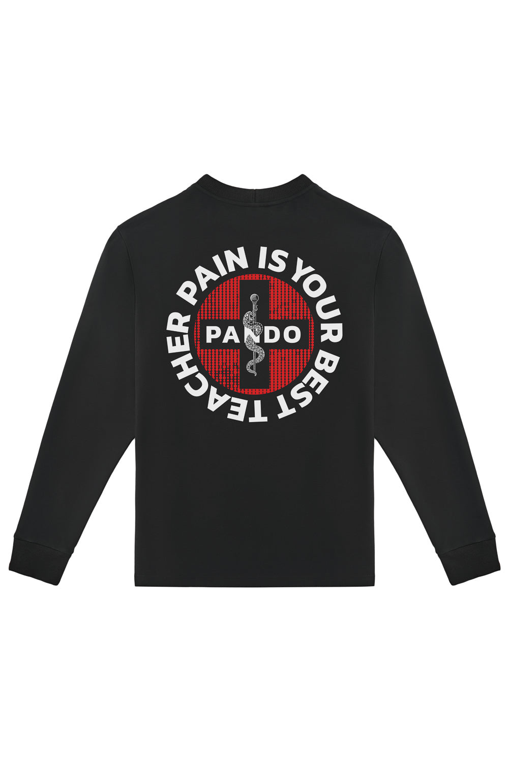 TOMMY PAIN BLACK – Oversized Long sleeve T-shirt, Unisex