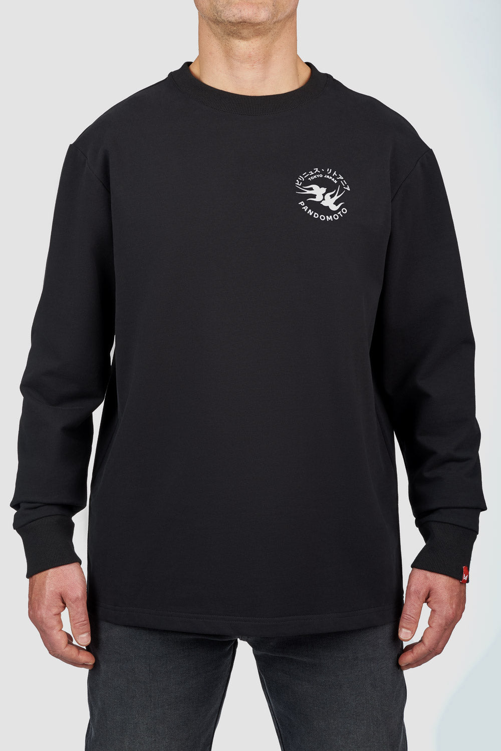 TOMMY TOKYO BLACK – Oversized Long sleeve T-shirt, Unisex