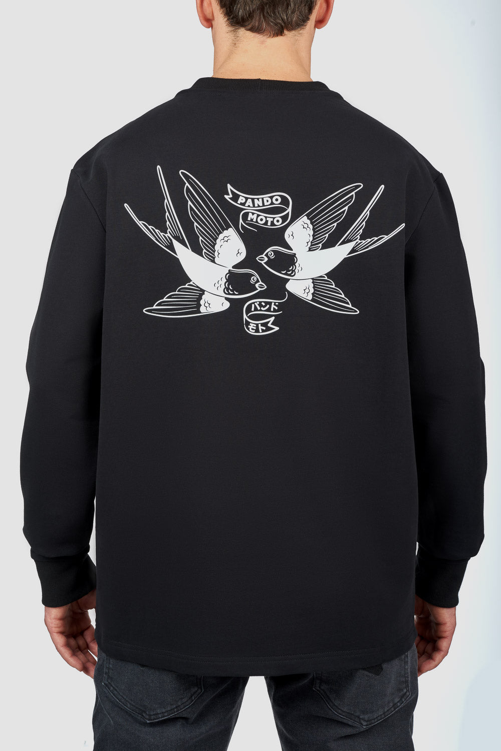 TOMMY TOKYO BLACK – Oversized Long sleeve T-shirt, Unisex