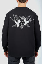 TOMMY TOKYO BLACK – Oversized Long sleeve T-shirt, Unisex