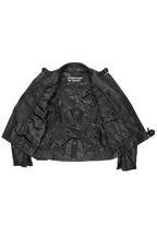 TWIN LEATHER JACKET BLACK - Men's Leather Motorcycle Jacket