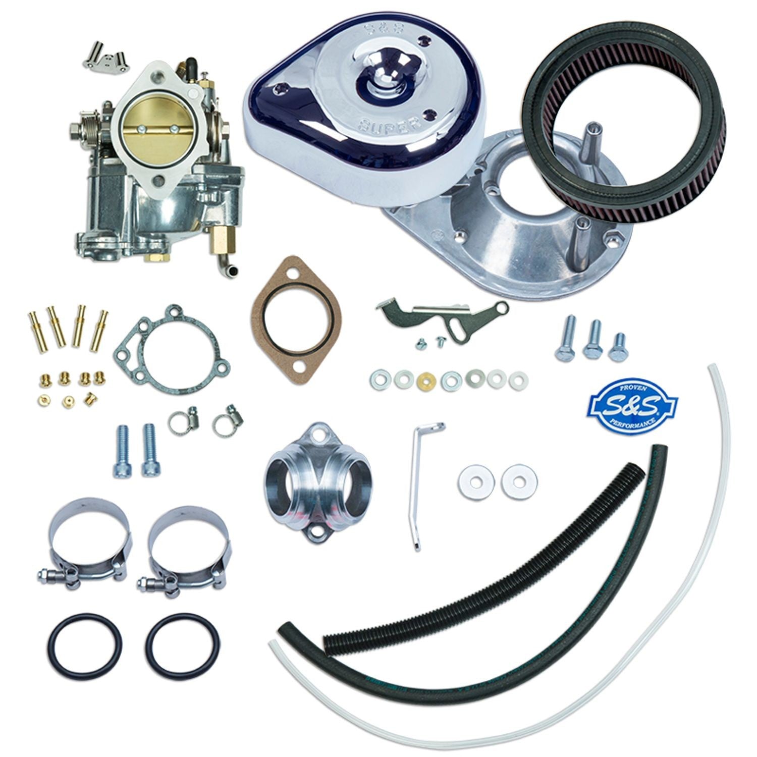 S&S SUPER-E AND SUPER-G CARBURETOR KITS - view 1