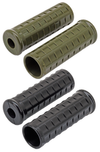 WAFFLE STYLE HANDLEBAR GRIPS FOR HARLEY 1942-1948 - view 2