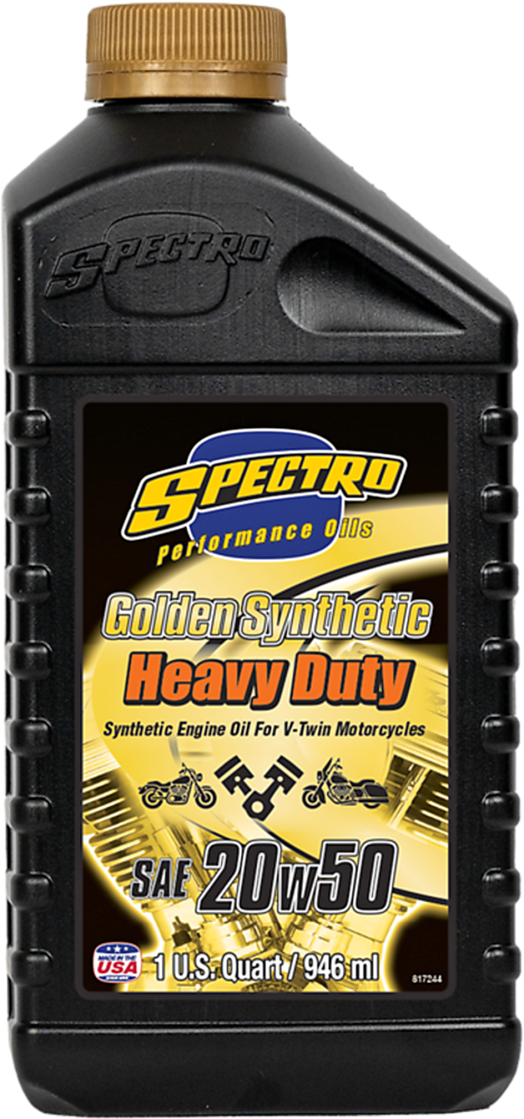 SPECTRO GOLDEN SYNTHETIC SAE 20W50 - view 1