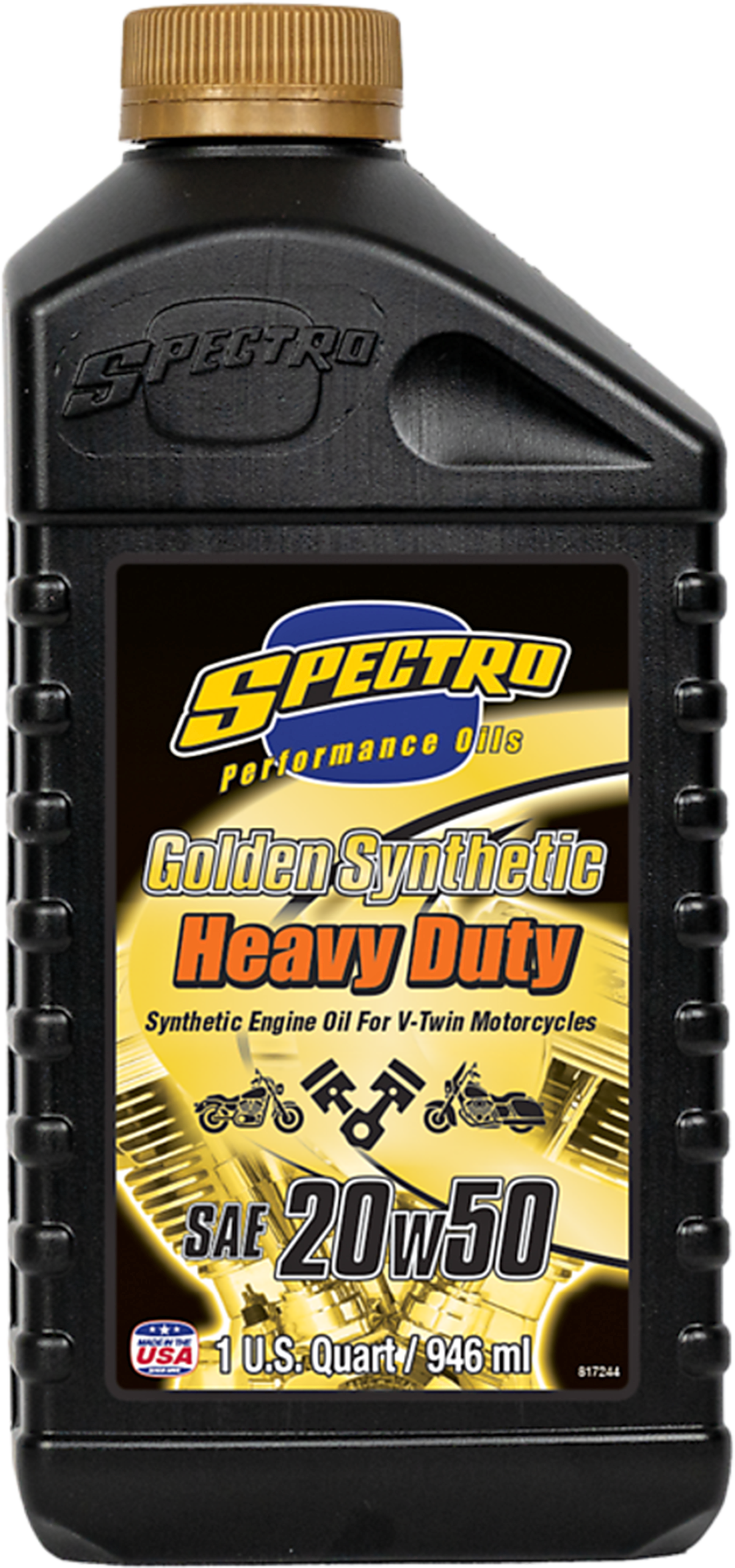 SPECTRO GOLDEN SYNTHETIC SAE 20W50 - view 1