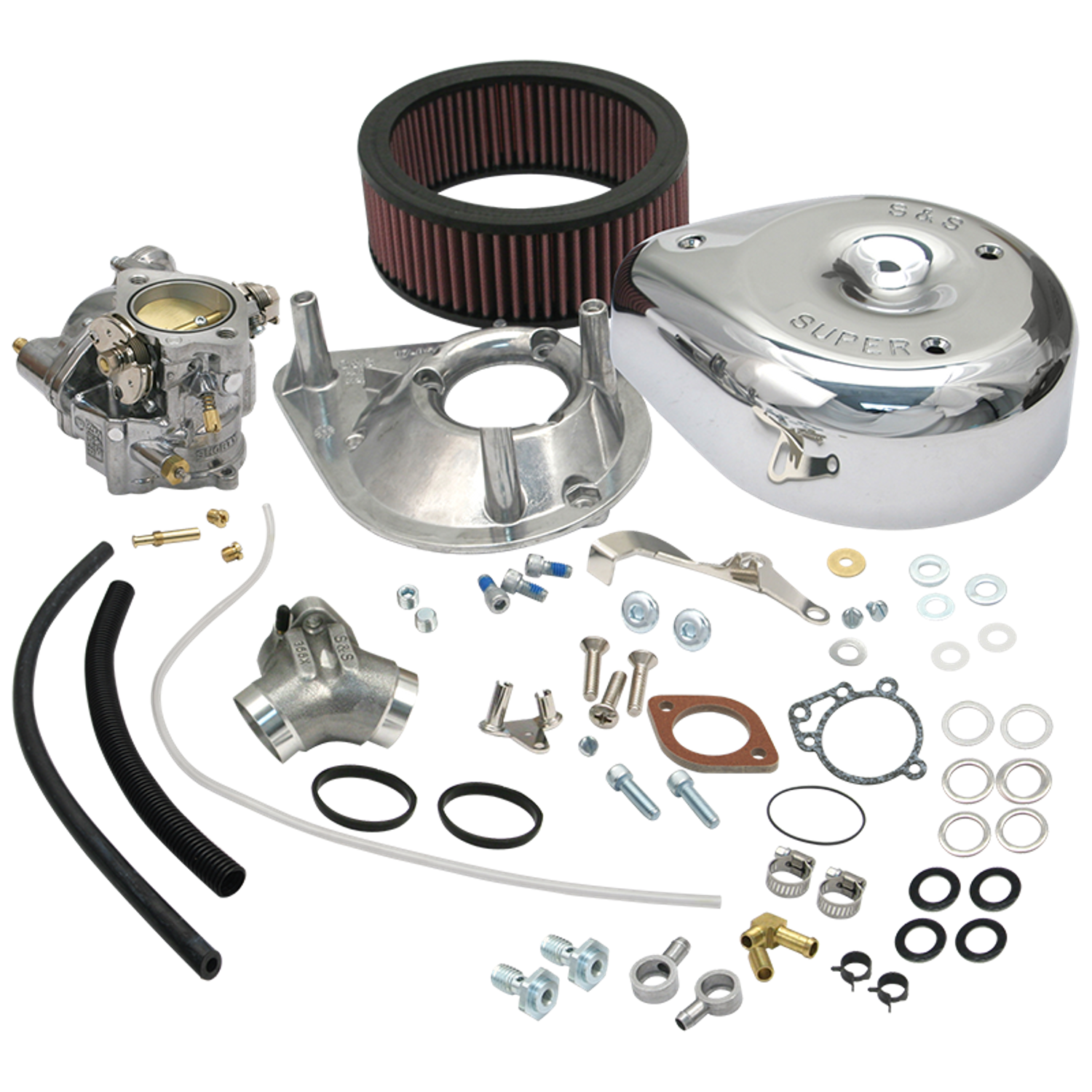 S&S SUPER-E AND SUPER-G CARBURETOR KITS - view 1