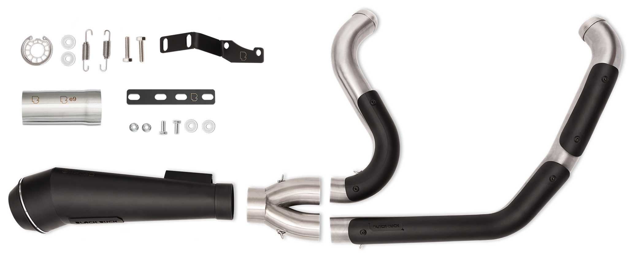 BLACK DUCK 2-INTO-1 FOR MILWAUKEE EIGHT TOURING - view 1 Main image