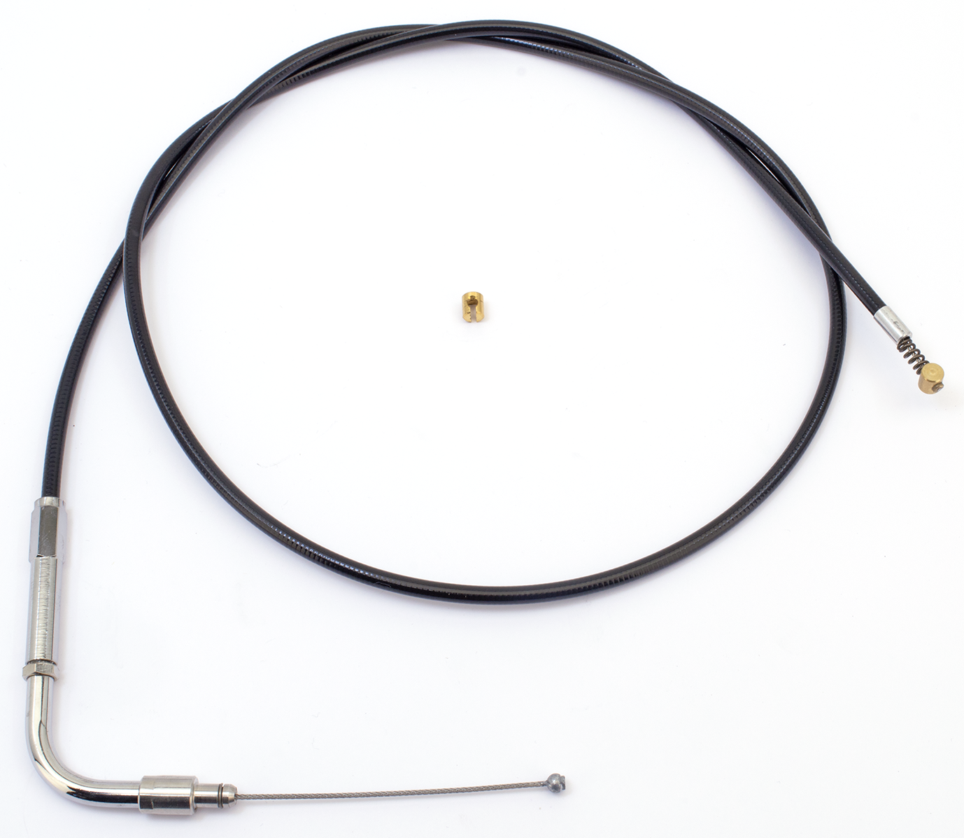 THROTTLE AND IDLE CABLES FOR USE WITH S&S SUPER E AND SUPER G CARBURETORS AND 1996 TO PRESENT SNAP-IN STYLE THROTTLE - view 1