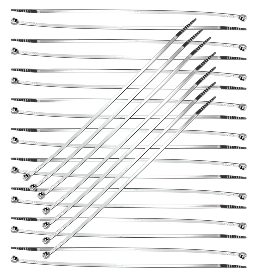 CHROME TIE WRAPS - view 2