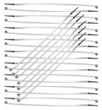 CHROME TIE WRAPS - view 2
