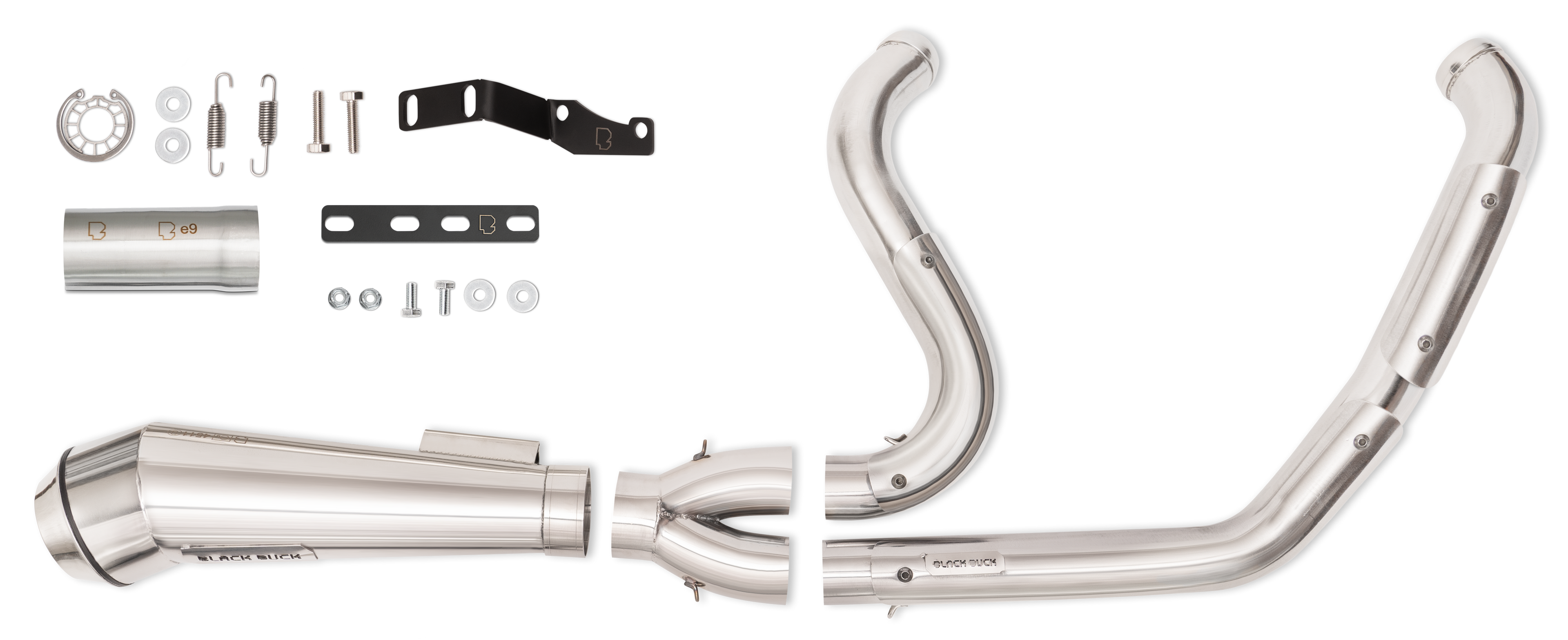 BLACK DUCK 2-INTO-1 FOR MILWAUKEE EIGHT TOURING - view 1