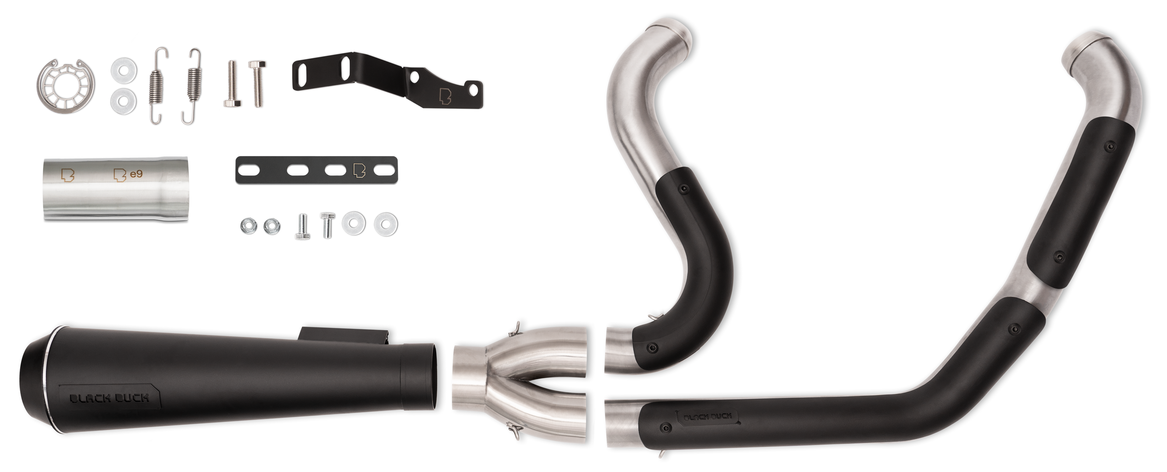 BLACK DUCK 2-INTO-1 FOR MILWAUKEE EIGHT TOURING - view 1
