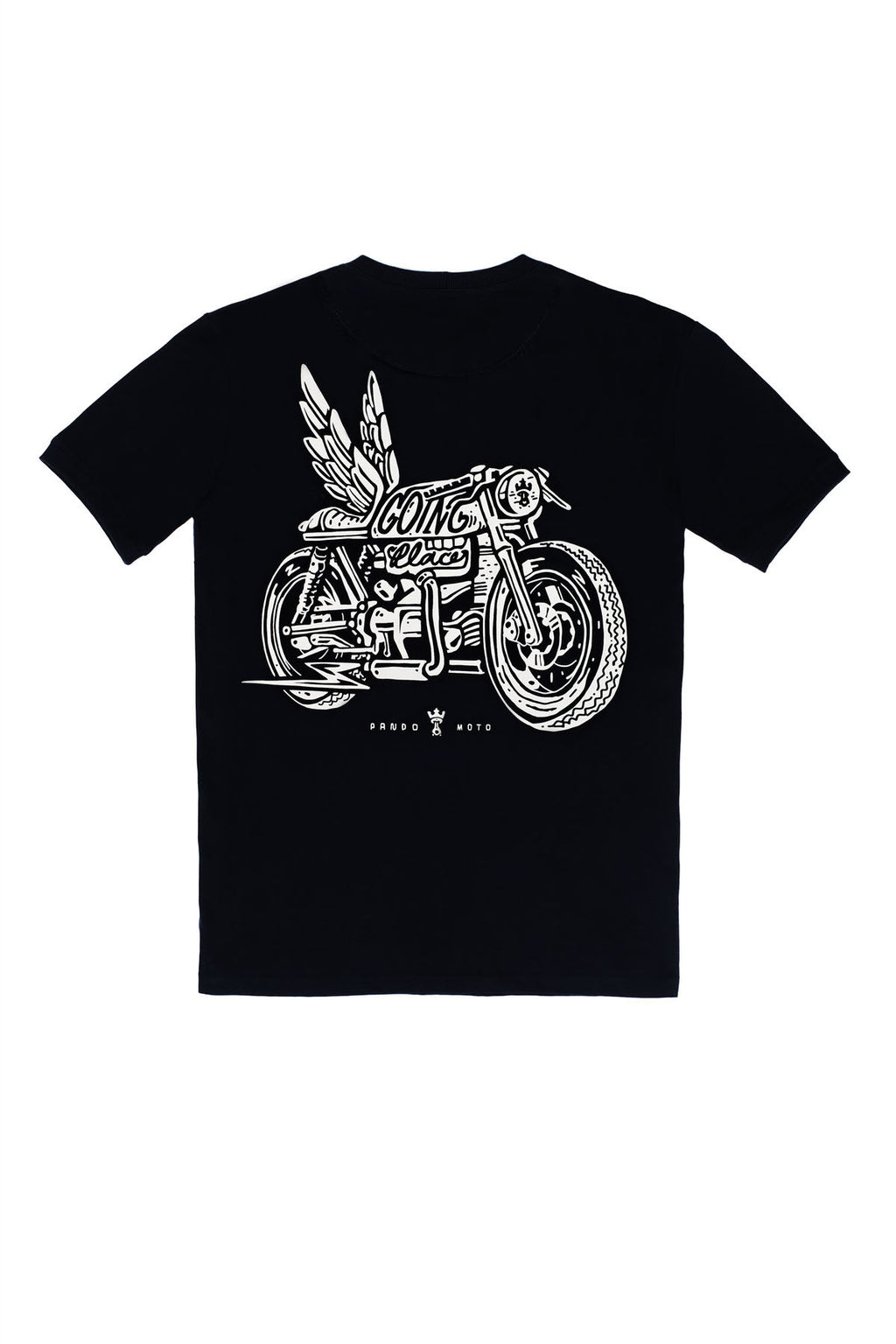 MIKE MOTO WING 1 - T-Shirt for bikers Regular Fit, Unisex