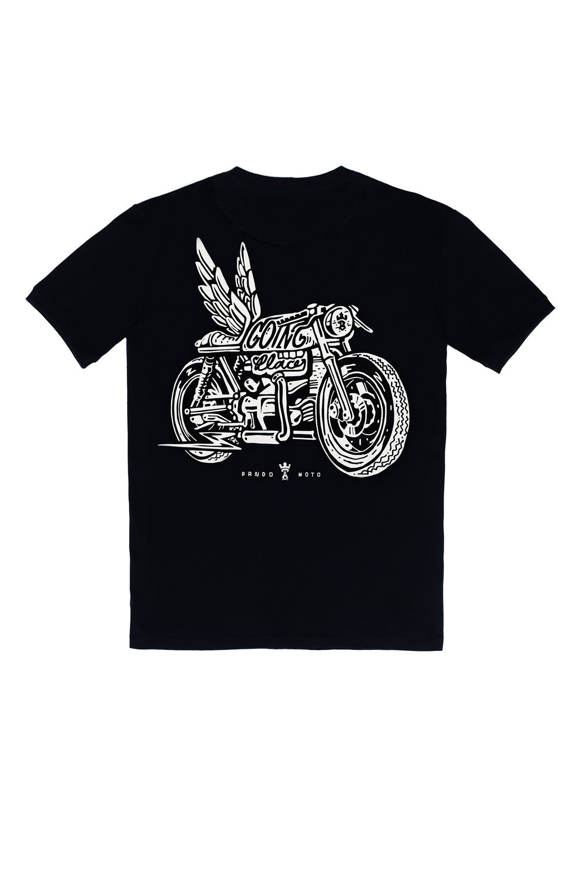 MIKE MOTO WING 1 - T-Shirt for bikers Regular Fit, Unisex