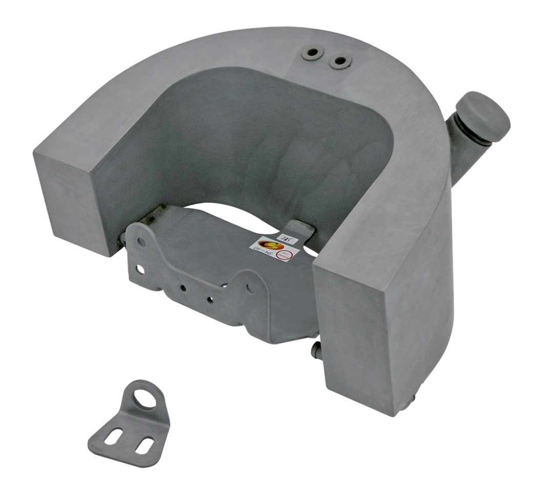 CRUISE SPEED RAW STEEL WRAP AROUND SOFTAIL OIL TANK Secondary image