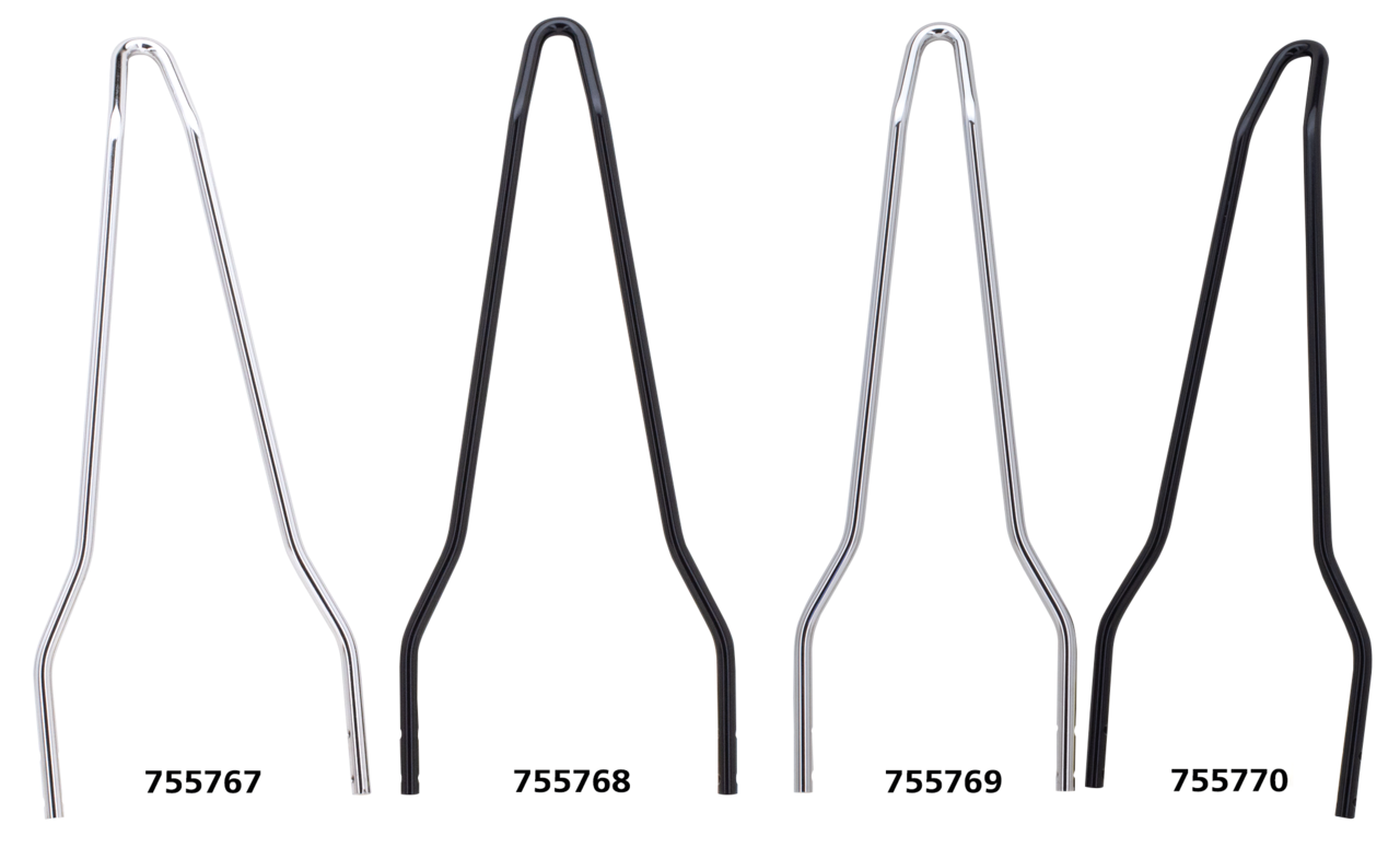 WESTLAND CUSTOMS RIGID MOUNT SISSY BARS - view 1