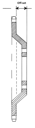 REAR WHEEL SPROCKETS FOR CHAIN CONVERSION - view 2