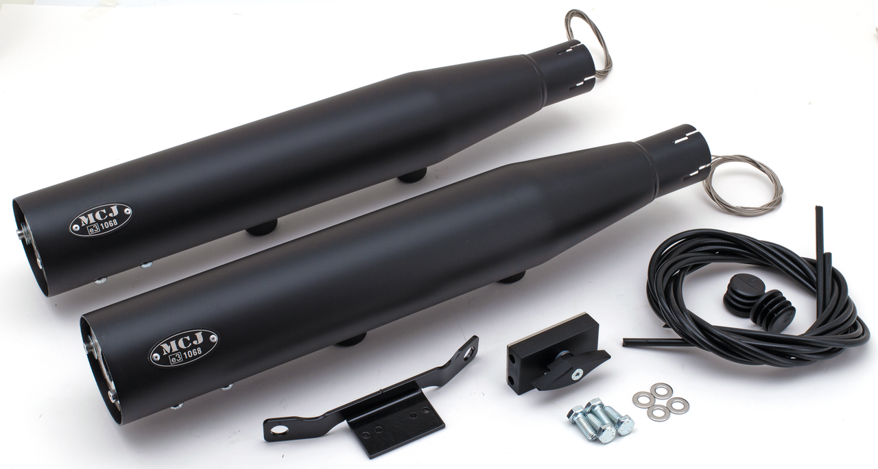 MCJ ADJUSTABLE EXHAUSTS FOR SPORTSTER - view 1 Main image