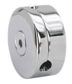 CHROME CUSTOM BRAKE LINE CLAMP - view 2