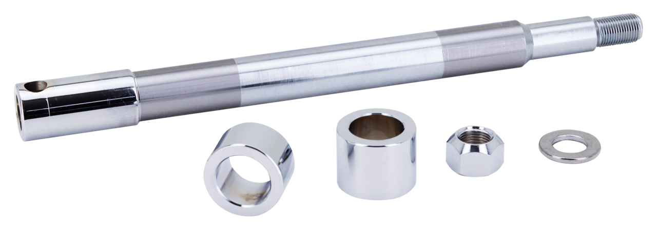 CHROME PLATED FRONT AND REAR AXLES - view 1