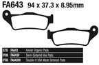 EBC FRONT DISC BRAKE PADS - view 1
