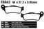 EBC FRONT DISC BRAKE PADS - view 1