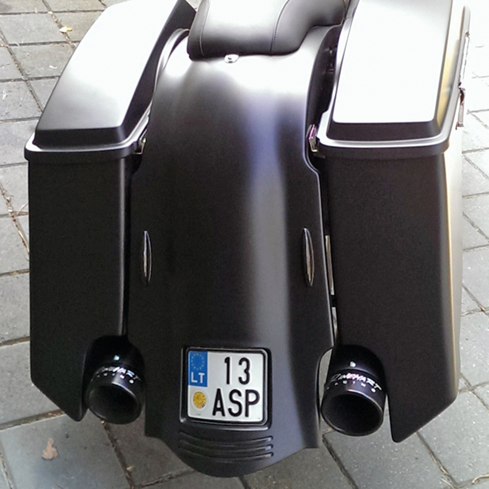 TOMMY & SONS ROCCA REAR FENDER COVER FOR TOURING - view 1