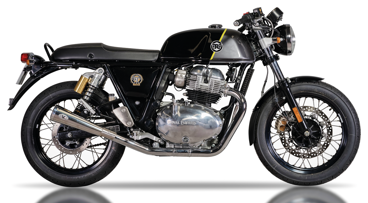 V-PERFORMANCE SLIP-ON MUFFLERS FOR ROYAL ENFIELD CONTINENTAL GT & INTERCEPTOR Secondary image