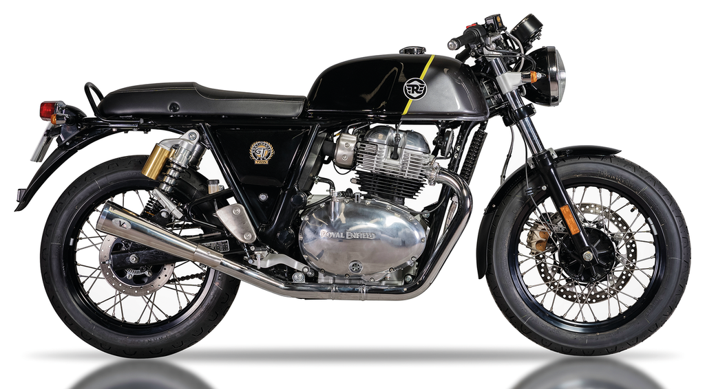 V-PERFORMANCE SLIP-ON MUFFLERS FOR ROYAL ENFIELD CONTINENTAL GT & INTERCEPTOR - view 2