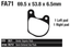 EBC FRONT DISC BRAKE PADS - view 1