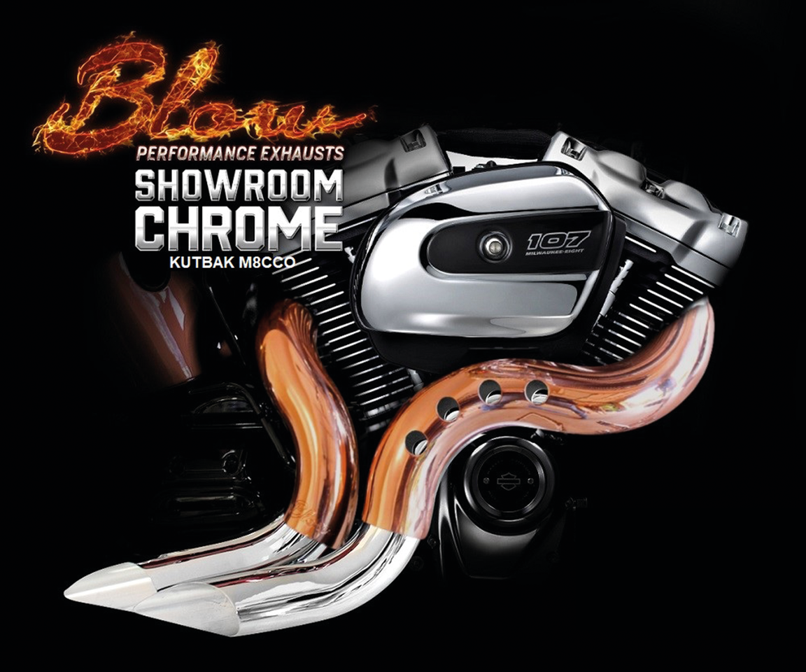 BLOW PERFORMANCE EXHAUSTS FOR MILWAUKEE EIGHT - view 2