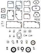 TRANSMISSION GASKET, O-RINGS AND SEALS FOR 5 SPEED BIG TWIN - view 3