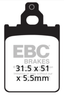 BRAKE PADS FOR AFTER MARKET CALIPERS - view 1