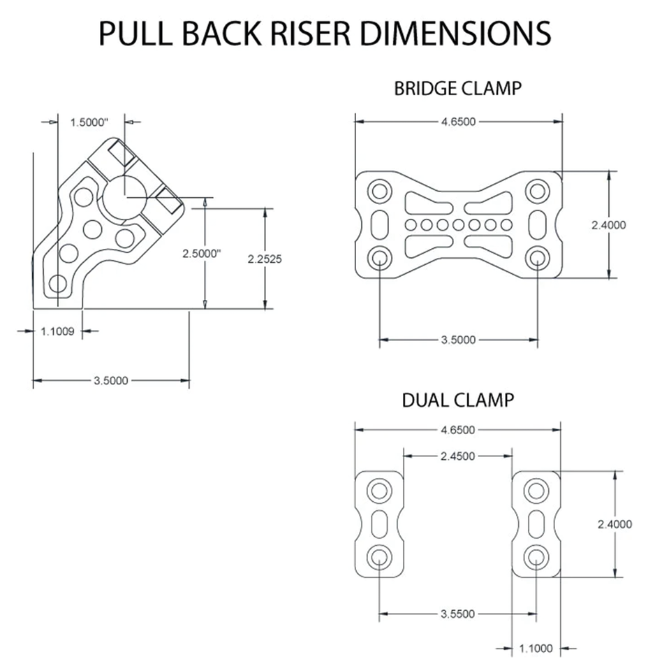 JOKER MACHINE PULLBACK RISERS - view 2