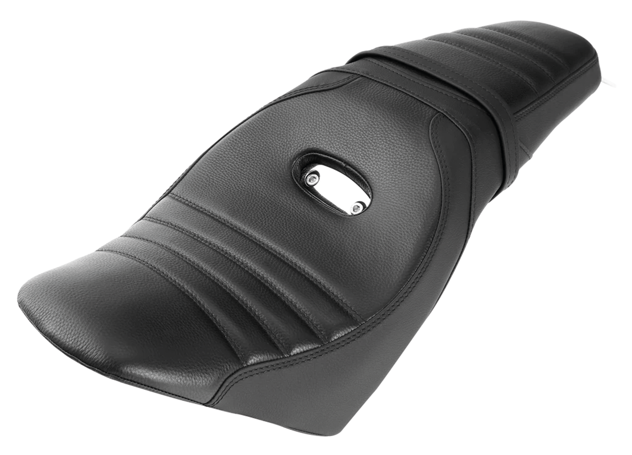 C.C. RIDER 2-UP PLEATED SEAT FOR INDIAN SCOUT - view 2