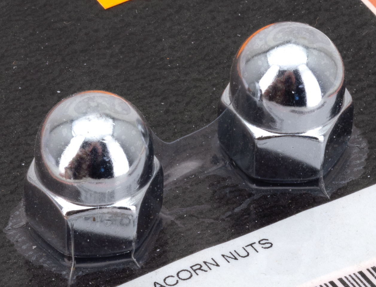 COLONY ROUND TOP CHROME ACORN NUTS - view 1 Main image