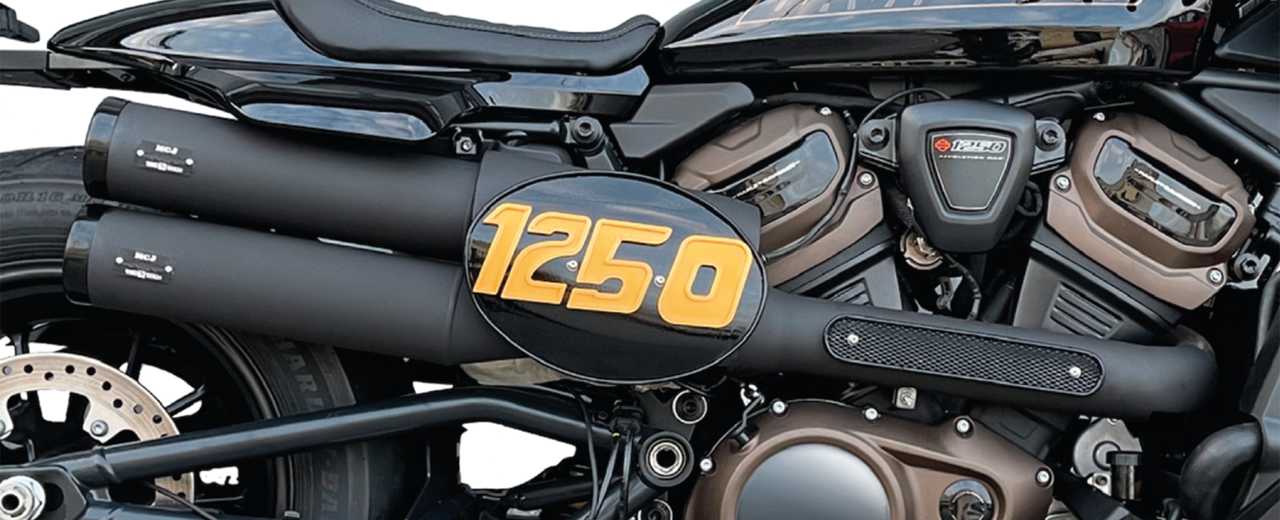 MCJ ADJUSTABLE EXHAUST FOR RH1250S SPORTSTER S - view 2