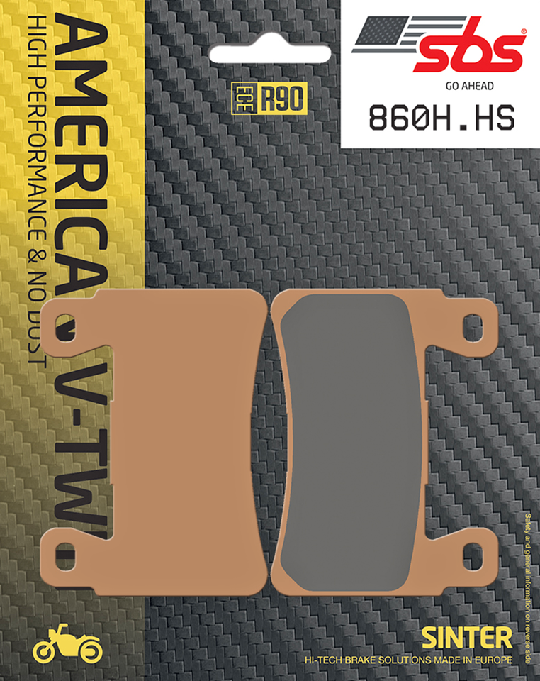 SBS FRONT DISC BRAKE PADS - view 1 Main image