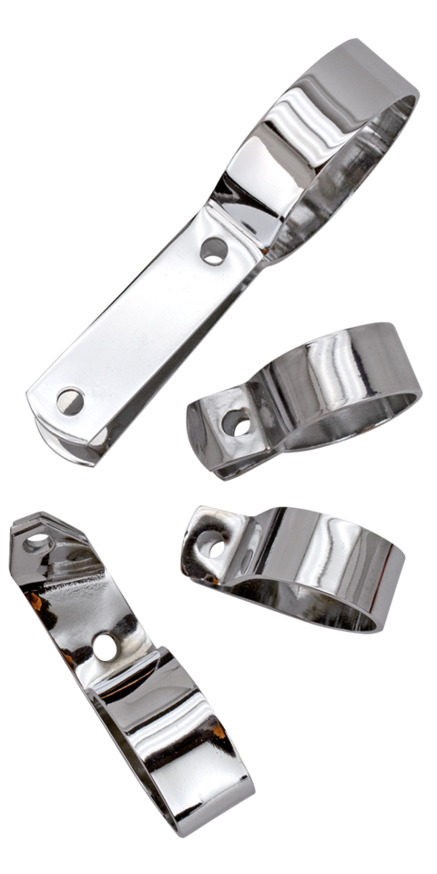 SAMWEL EXHAUST CLAMPS FOR 45CI WL - view 1 Main image