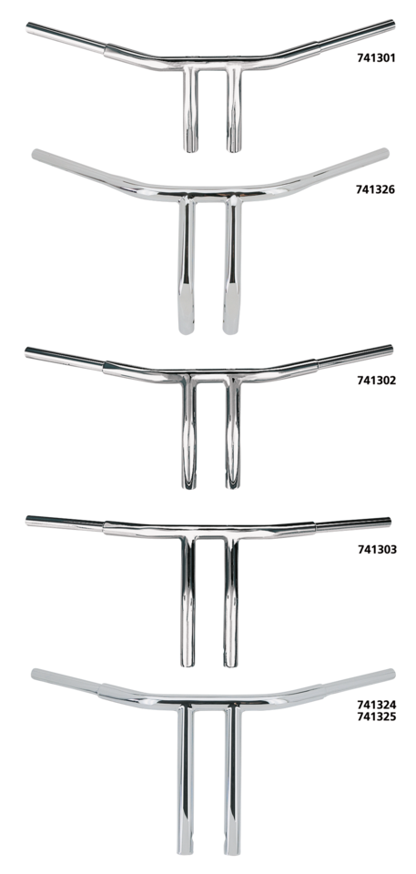 AMERICAN MADE 1 1/4” DIAMETER PHAT T-BAR HANDLEBARS - view 3