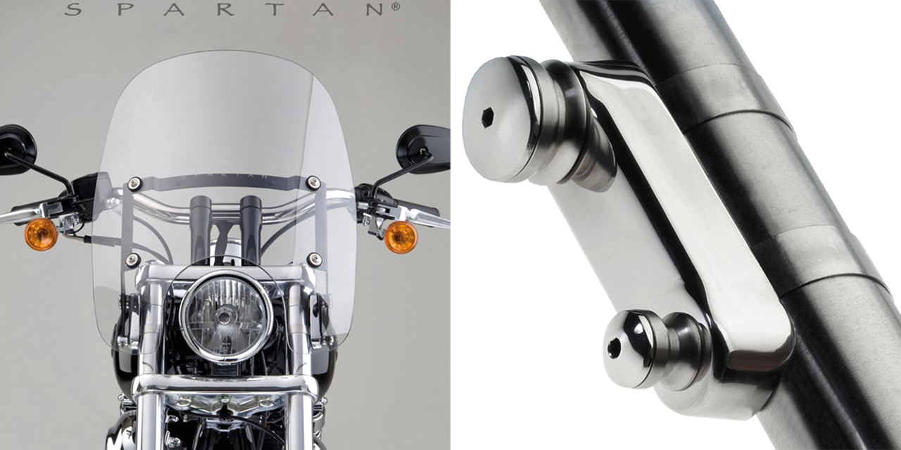 NATIONAL CYCLE SPARTAN QUICK-RELEASE WINDSHIELDS - view 1 Main image