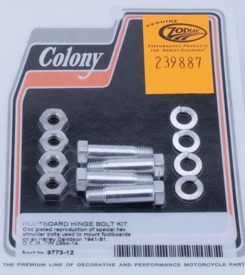 FOOTBOARD PARTS FOR EARLY BIG TWIN & 45CI - view 1
