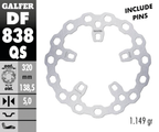 GALFER "BIG CUBIQ" DISC BRAKE ROTORS - view 2