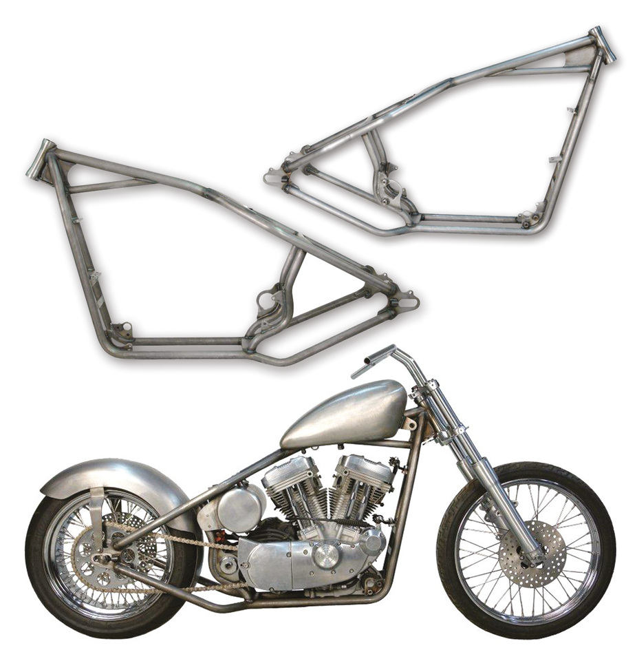 KRAFT/TECH HARDTAIL FRAME FOR EVOLUTION SPORTSTER - view 1